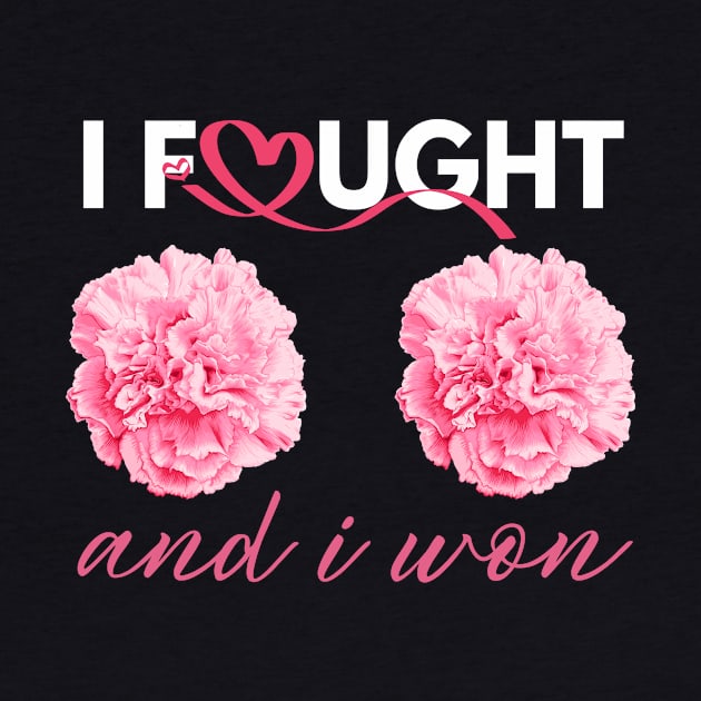 Breast Cancer Awareness I Fought And I Won Women by IYearDesign